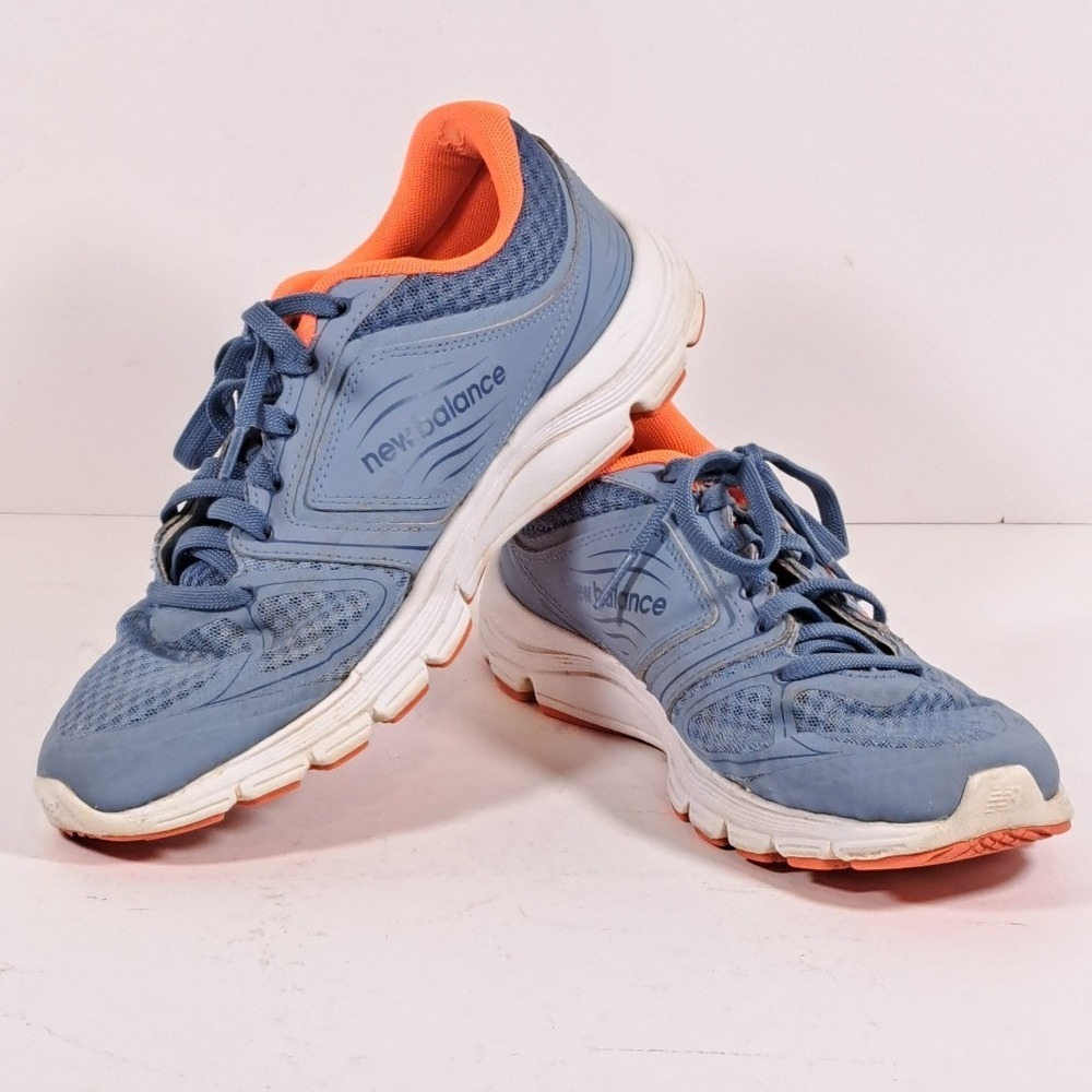 New Balance 575 v2 Womens Running Shoes Blue Orange CUSH+ Sneakers W575LG2